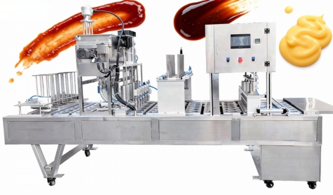 sauce cup filling machine sauce cup filling machine