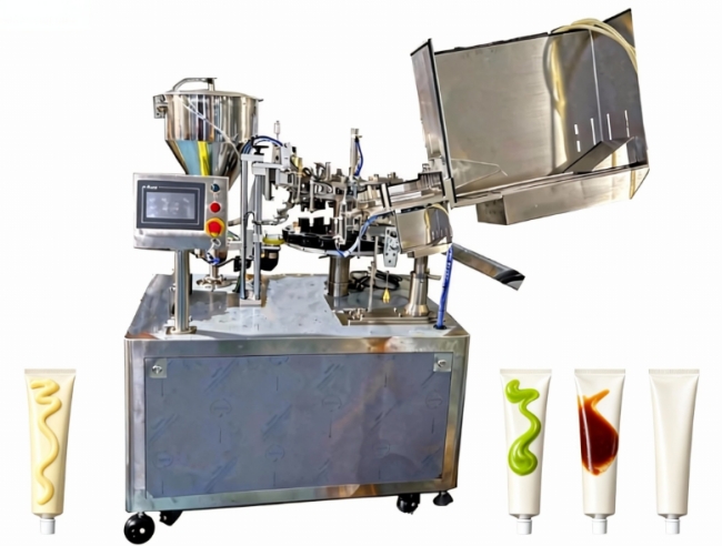 aluminum tube filling sealing machine