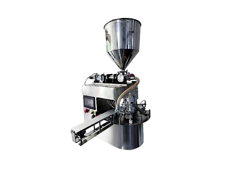 Semi Automatic Spout Pouch Filling Machine