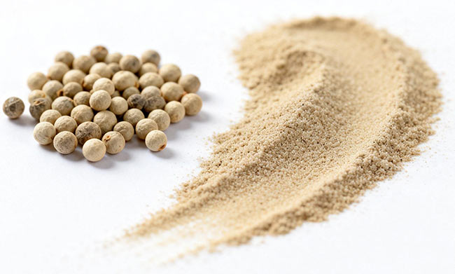 white pepper powder