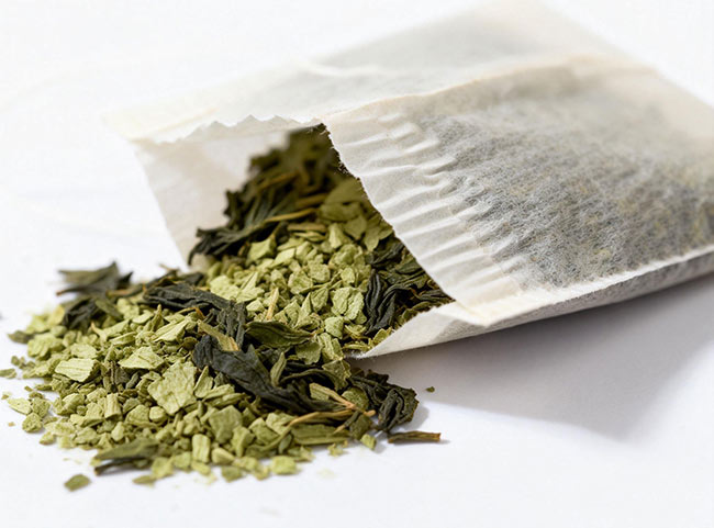 Moringa Leaf and Lemongrass Tea Bag Solution - Grinding Machine for Precise Granulation