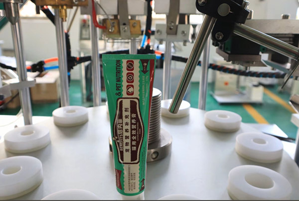 finished pet food tube