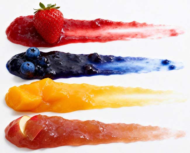 jam the product to fill in