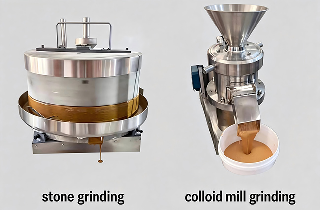 Stone Grinder VS Colloid Mill for Nut Butter