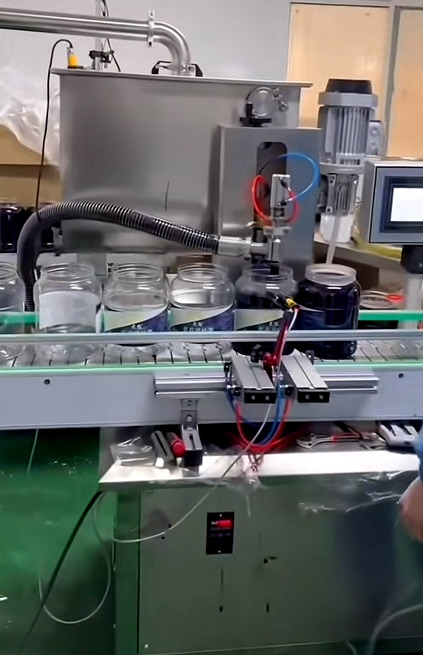 Automatic Jam Filling Machine Installation and Test