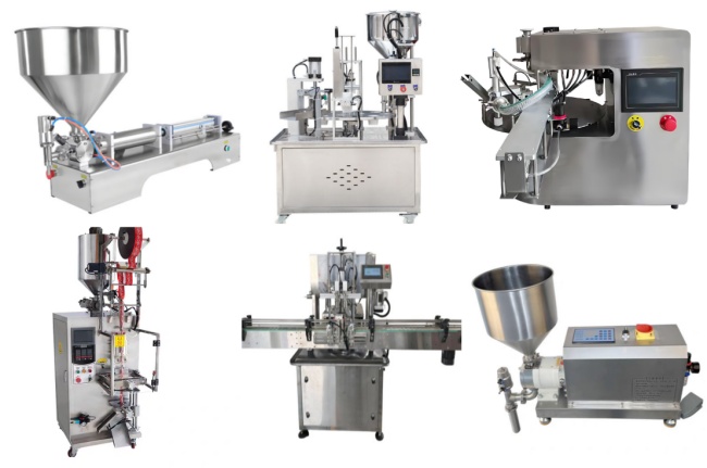 various sauce filling machines