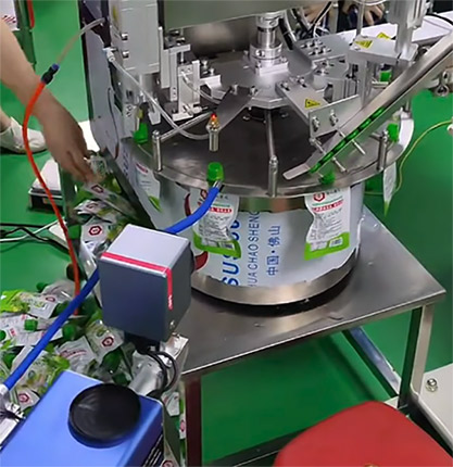 Integrated Laser Marking & Pouch Filling Capping for Automatic Batch Number Printing