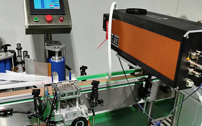 Integrated Design - Bottle Filling Capping Labeling Marking for One Bottling Line