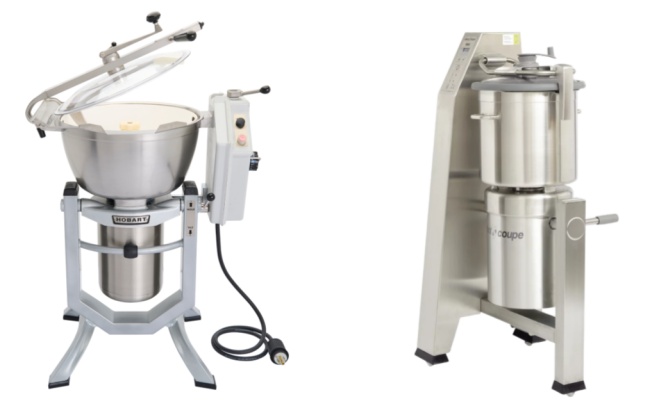 hobart and robot coube brand mixer