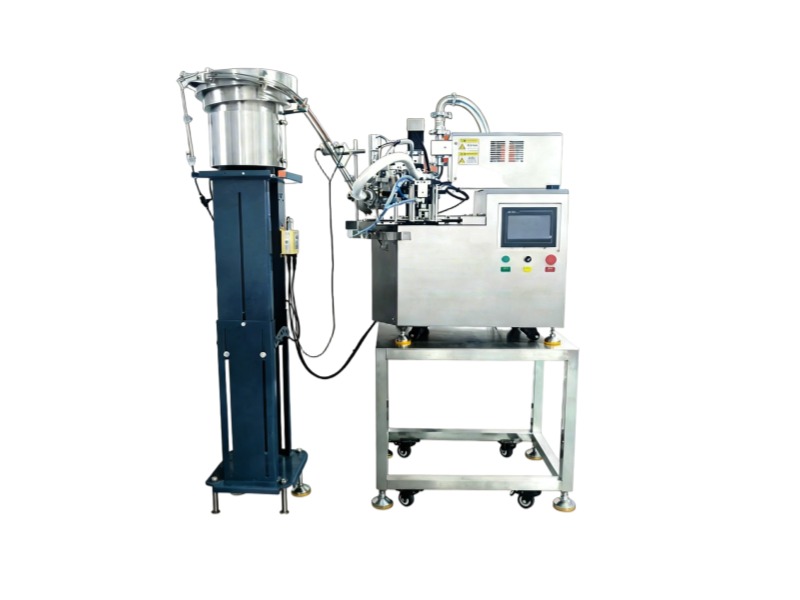 Spout Pouch Filling and Capping Machine