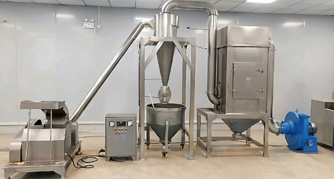 Hammer mill Installation for Spices Factory