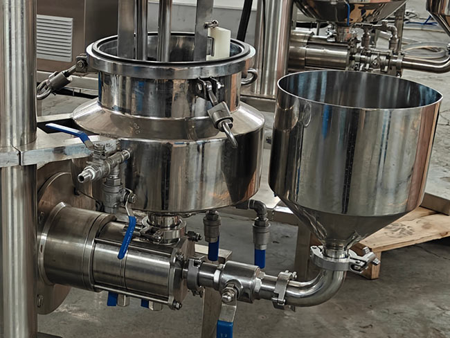 three-stage emulsifying pump horizontal