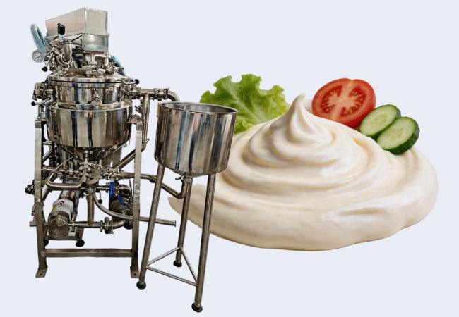 industrial mayonnaise mixer machine