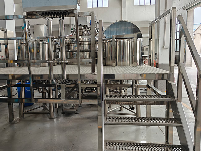 700l emulsifying mixer for mayonnaise