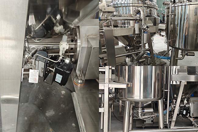 intelligent valve control for mayonnaise production