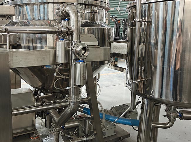 Feeding Control in Mayonnaise Production by Valve