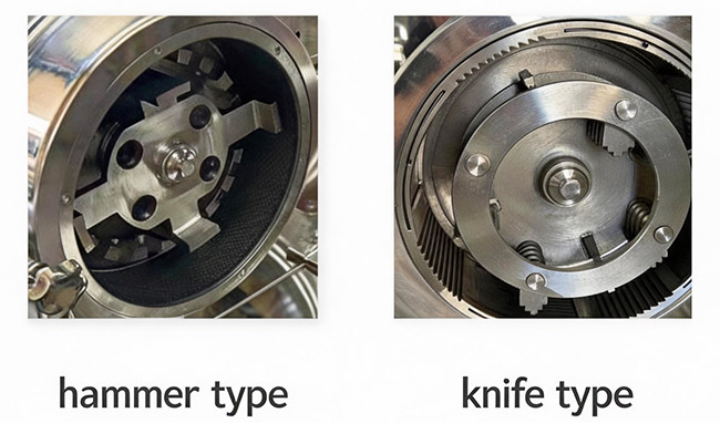 two type cutter designs