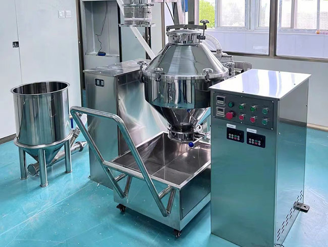 rotary drum mixer