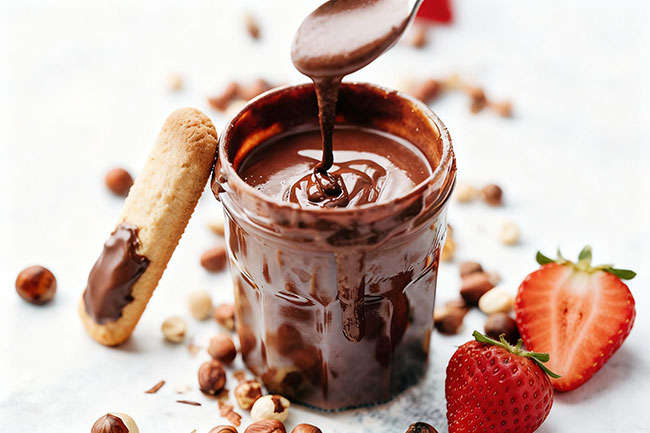 chocolate sauce