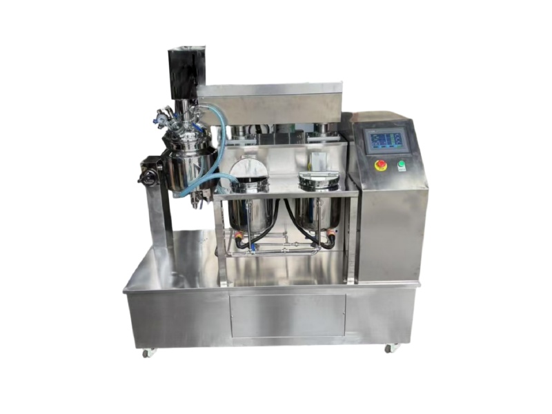 Top Homogenizer Type Laboratory Vacuum Emulsifying Mixer