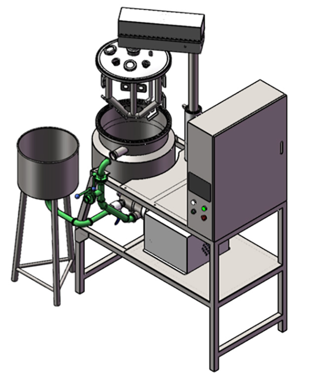 emulsifying mixer structure slft series