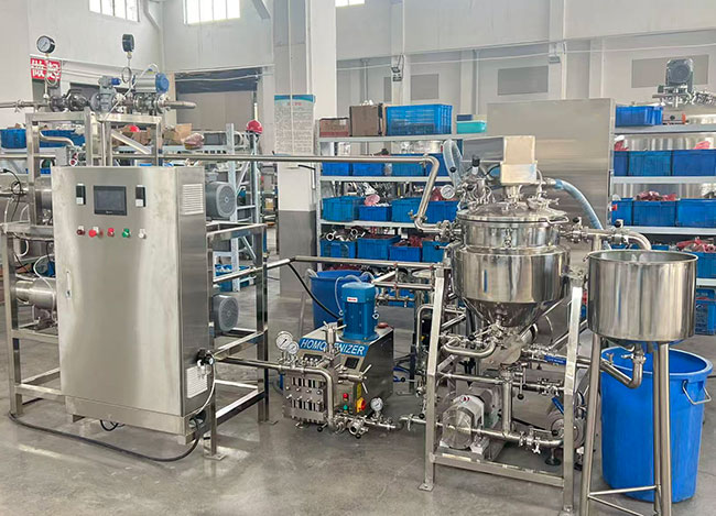 50KG Per Batch Custard Sauce Production Line Equipment