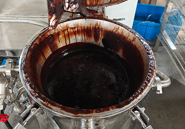 chocolate sauce emulsifying test chocolate sauce emulsifying test