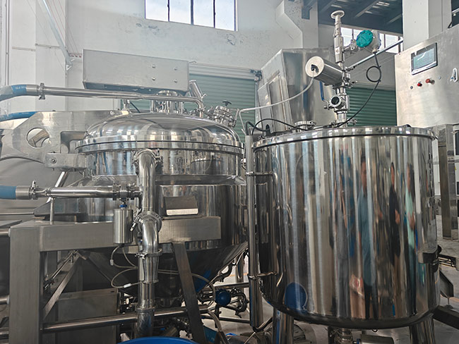 Mélangeur émulsifiant série SLFT slft series emulsifying mixer