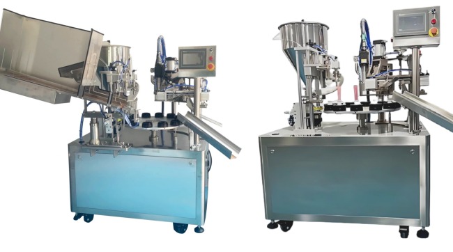 tube remplissant la machine de cachetage tube filling sealing machine