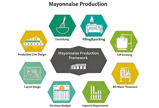 design mayonnaise production line design mayonnaise production line