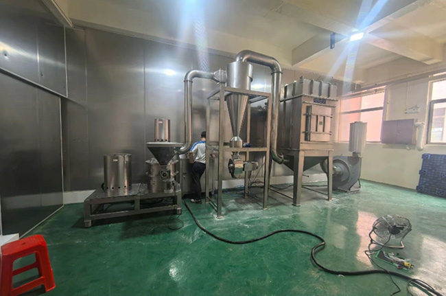 SLA-30 Air Classifier Mill for Rice Flour with 500-600 KG/H Capacity at 100-200 Mesh