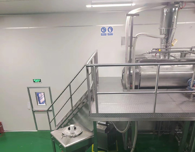 vacuum feeding system for the elevated mixer vacuum feeding system for the elevated mixer